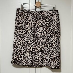 Bar III Animal Print Pencil Skirt